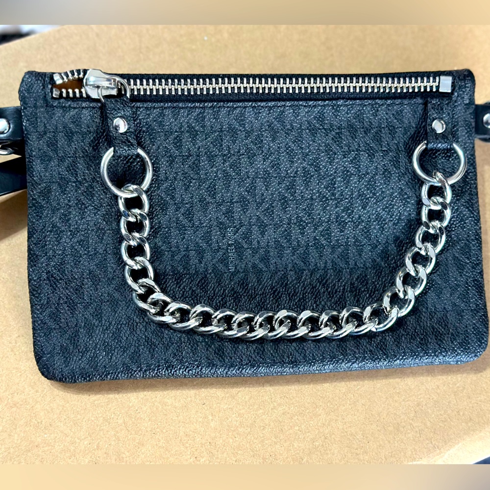 Michael Kors Coated Canvas Waist Bag